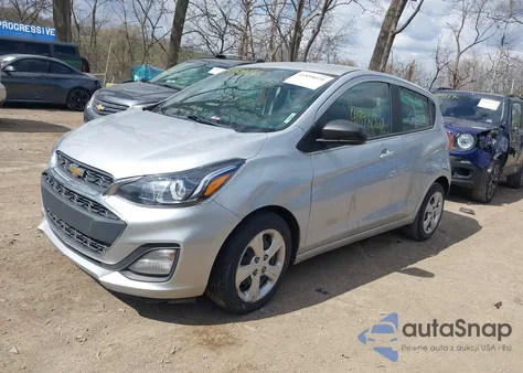 2020 Chevrolet Spark Fwd Ls Automatic из США, поврежденный, VIN KL8CB6SA1LC462448